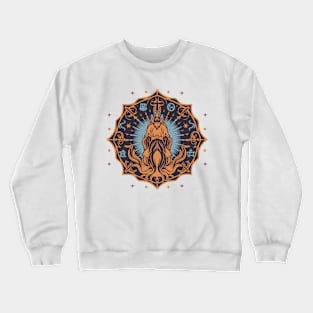 Occult Oracle: Unveiling Mystical Truths Crewneck Sweatshirt